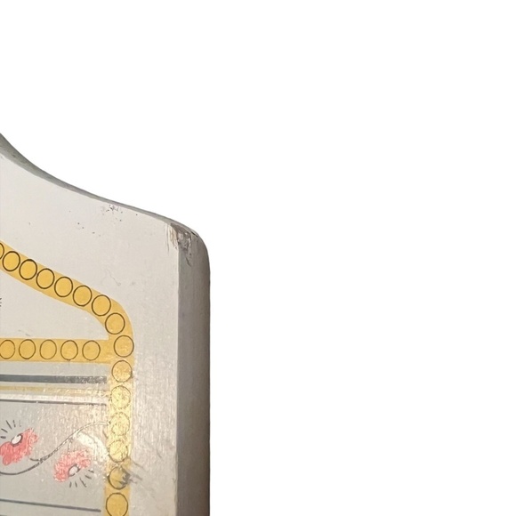 Vintage Berggren Trayner Wooden Decorative Danish Cutting Board on Love - Picture 5 of 14